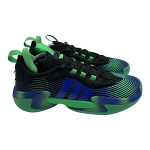 Adidas Exhibit Select 2.0 PRO Shoes Womens Sz 9 Green Blue Basketball‎ Sneakers